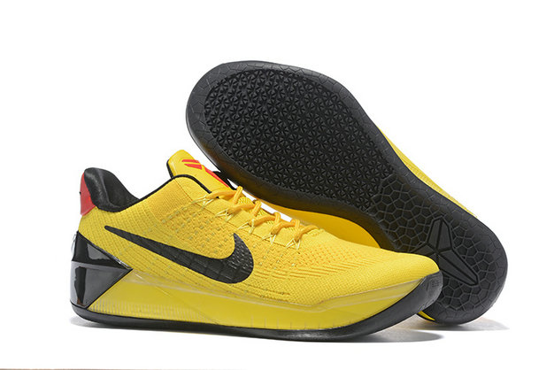 Nike Kobe AD Flyknit Yellow Black Basketball Shoes